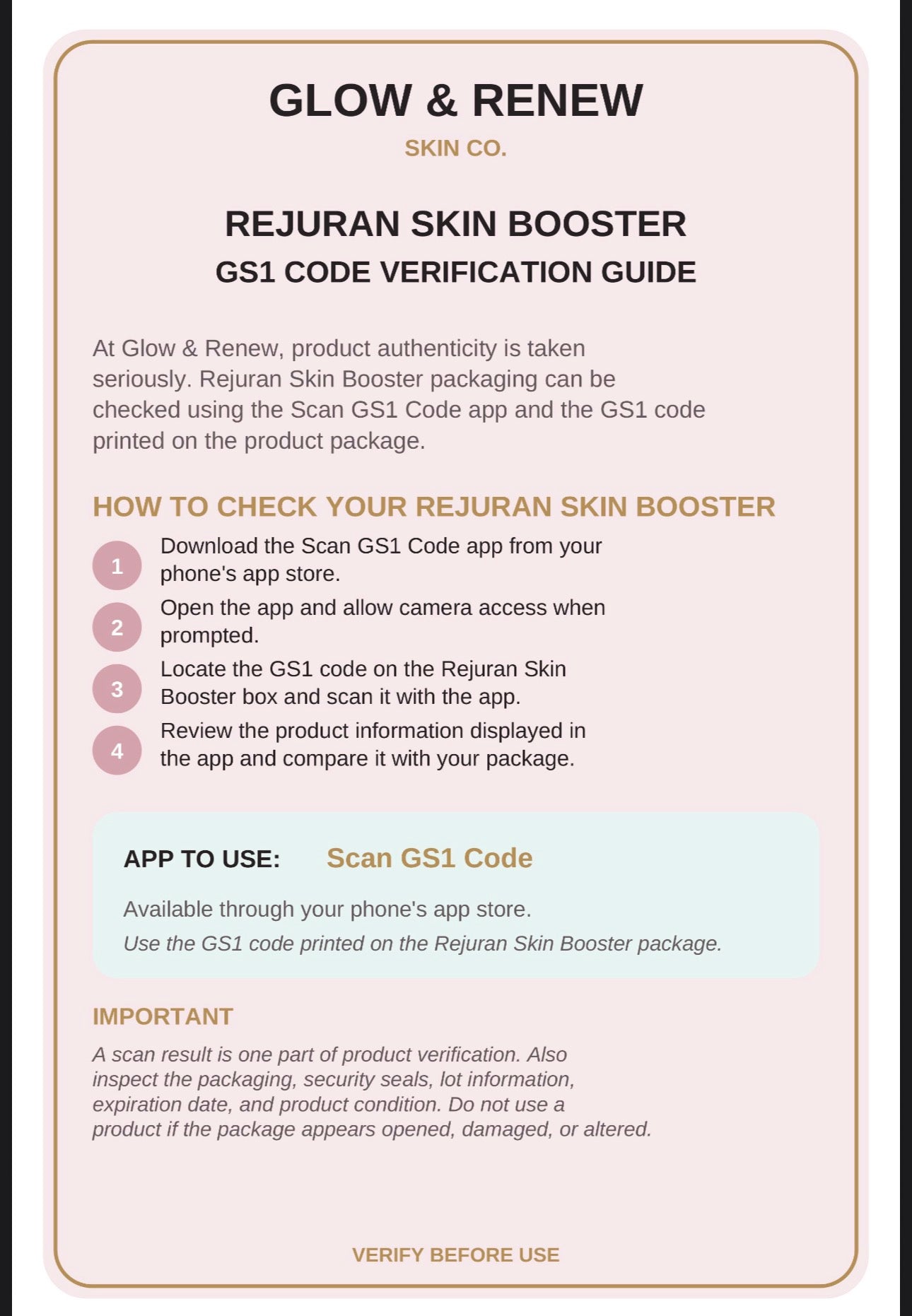Rejuran Skin Booster