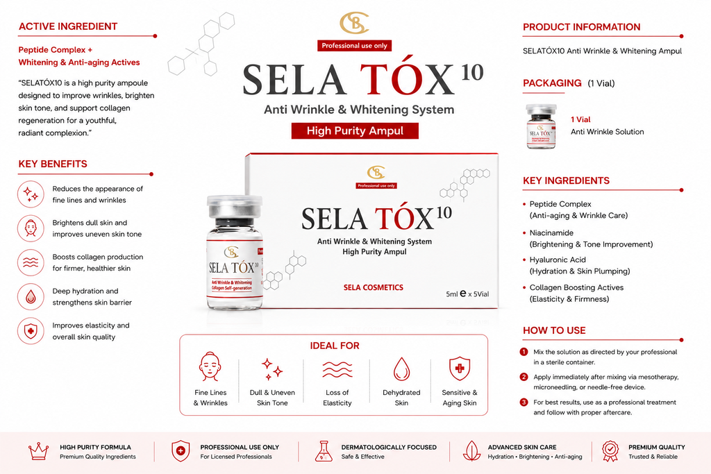 SELA TÓX10 High Purity Ampoule 1-vial