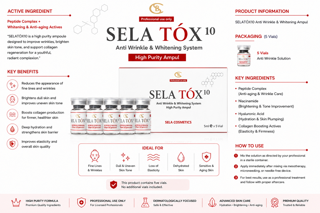 SELA TÓX10 High Purity Ampoule