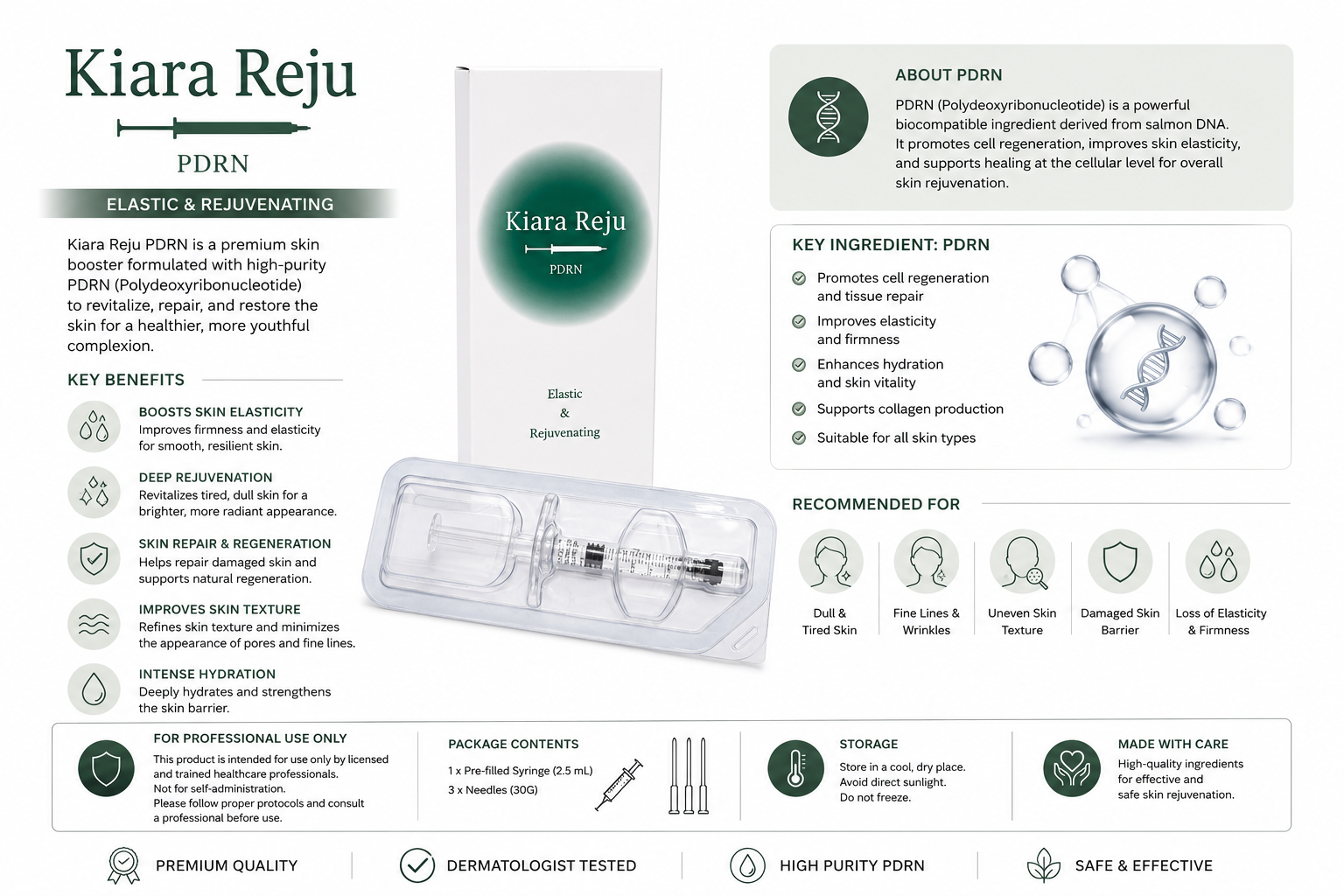 Kiara Reju PDRN Skin Rejuvenation single
